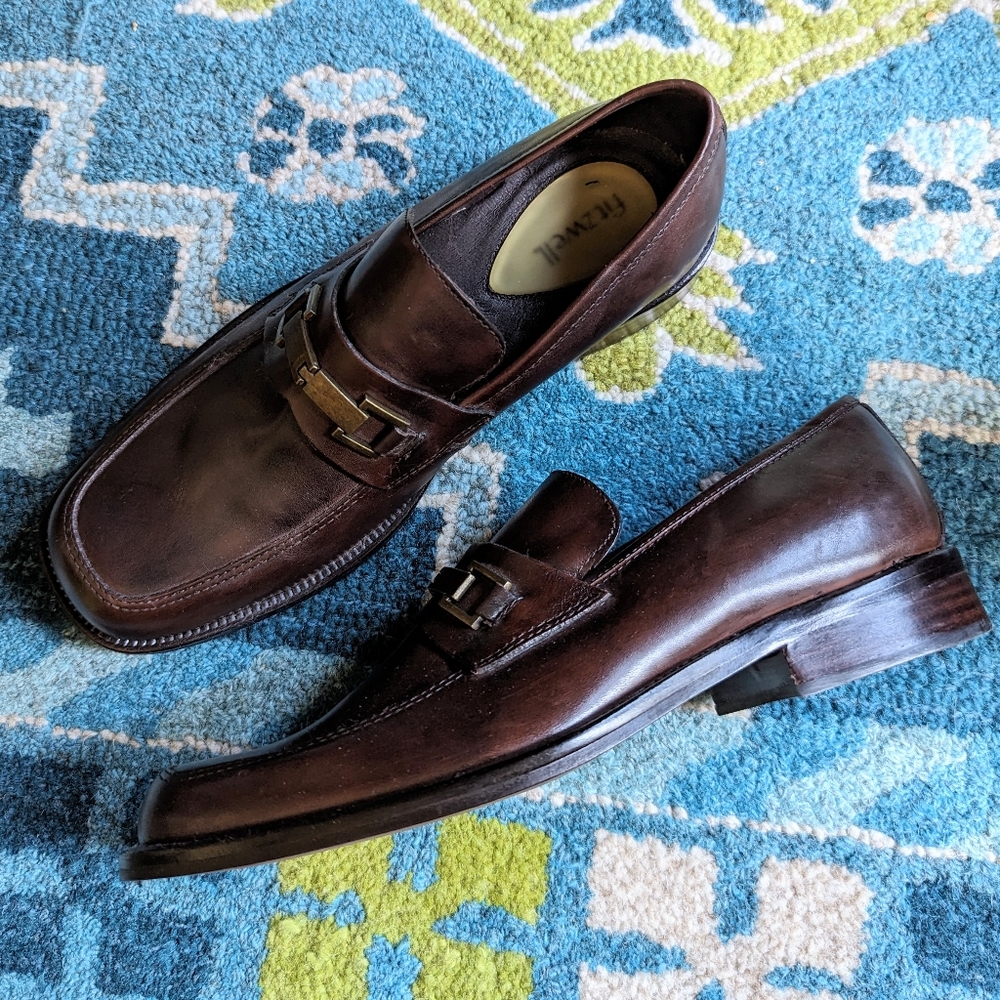 new FITZWELL leather loafers 8 (K8)